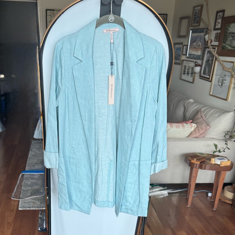 BCBGeneration Sky Blue Blazer